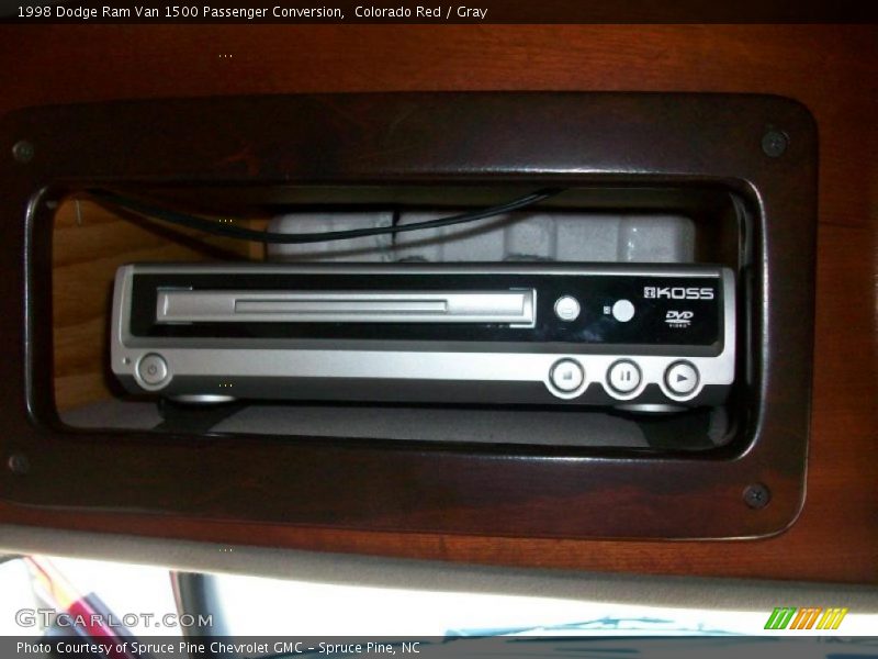 Colorado Red / Gray 1998 Dodge Ram Van 1500 Passenger Conversion