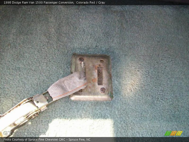 Colorado Red / Gray 1998 Dodge Ram Van 1500 Passenger Conversion