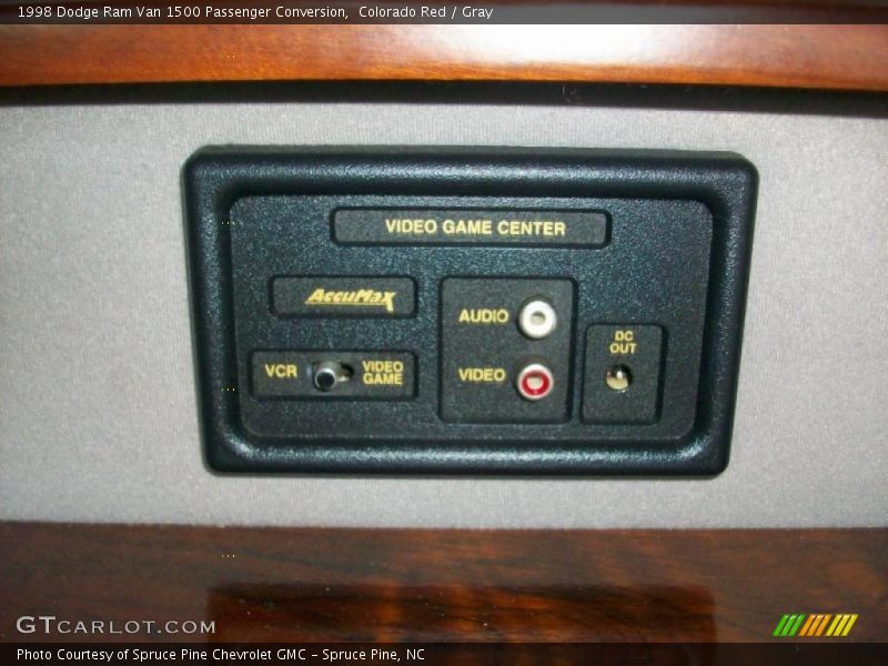 Colorado Red / Gray 1998 Dodge Ram Van 1500 Passenger Conversion