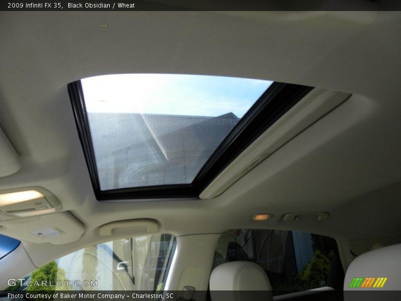 Sunroof of 2009 FX 35