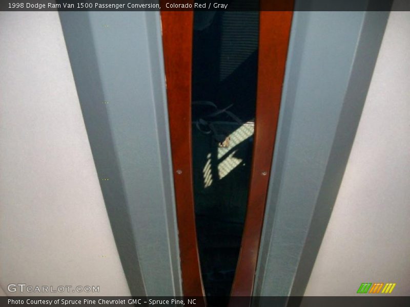 Colorado Red / Gray 1998 Dodge Ram Van 1500 Passenger Conversion
