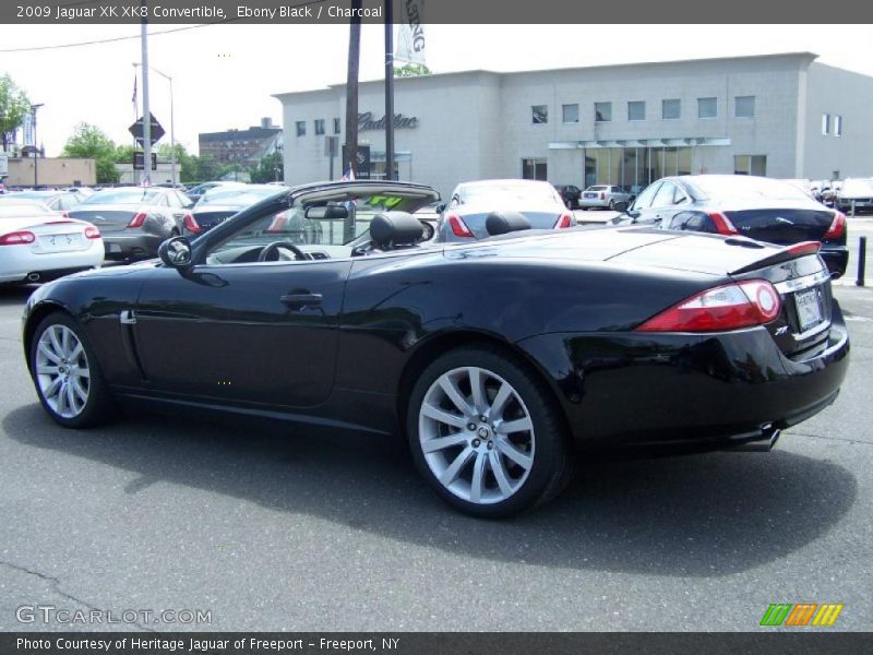 Ebony Black / Charcoal 2009 Jaguar XK XK8 Convertible