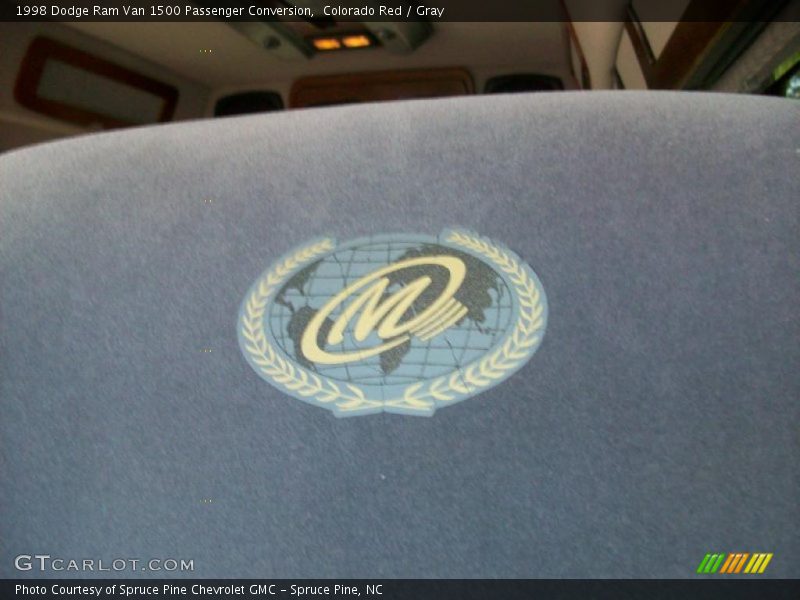 Colorado Red / Gray 1998 Dodge Ram Van 1500 Passenger Conversion