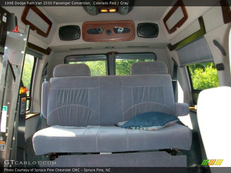 Colorado Red / Gray 1998 Dodge Ram Van 1500 Passenger Conversion