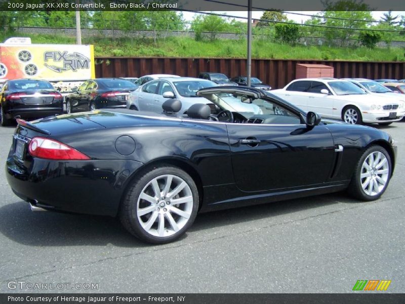 Ebony Black / Charcoal 2009 Jaguar XK XK8 Convertible