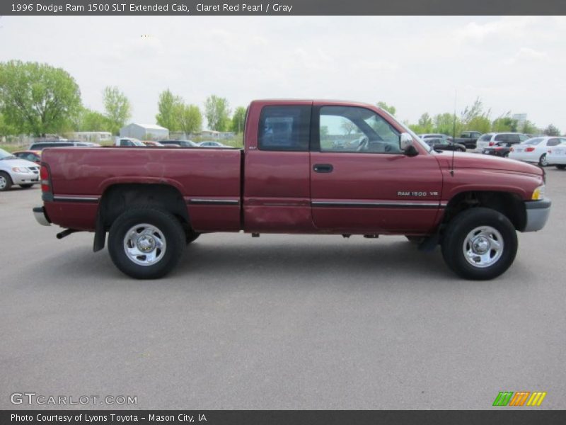  1996 Ram 1500 SLT Extended Cab Claret Red Pearl