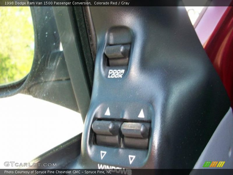 Colorado Red / Gray 1998 Dodge Ram Van 1500 Passenger Conversion