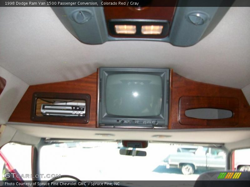 Colorado Red / Gray 1998 Dodge Ram Van 1500 Passenger Conversion