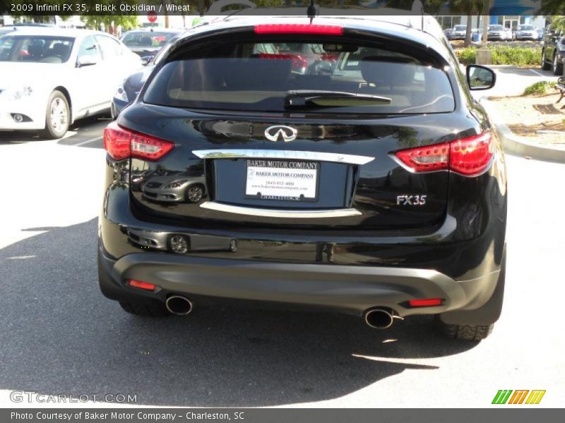 Black Obsidian / Wheat 2009 Infiniti FX 35