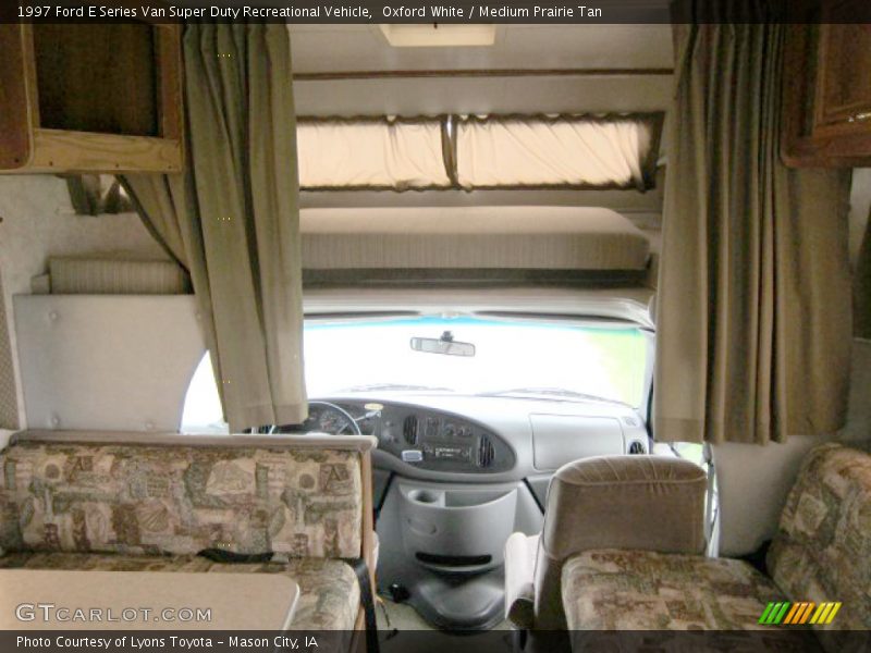 Oxford White / Medium Prairie Tan 1997 Ford E Series Van Super Duty Recreational Vehicle