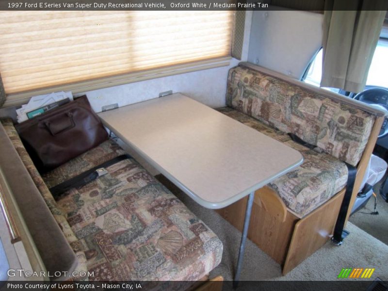 Oxford White / Medium Prairie Tan 1997 Ford E Series Van Super Duty Recreational Vehicle
