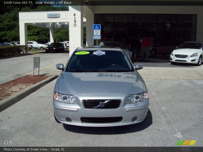 Silver Metallic / Off Black 2008 Volvo S60 T5