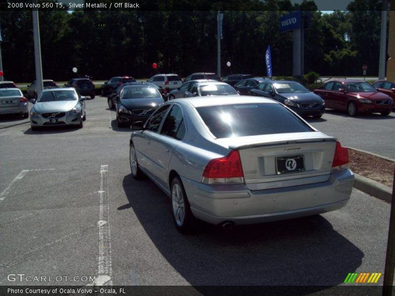Silver Metallic / Off Black 2008 Volvo S60 T5