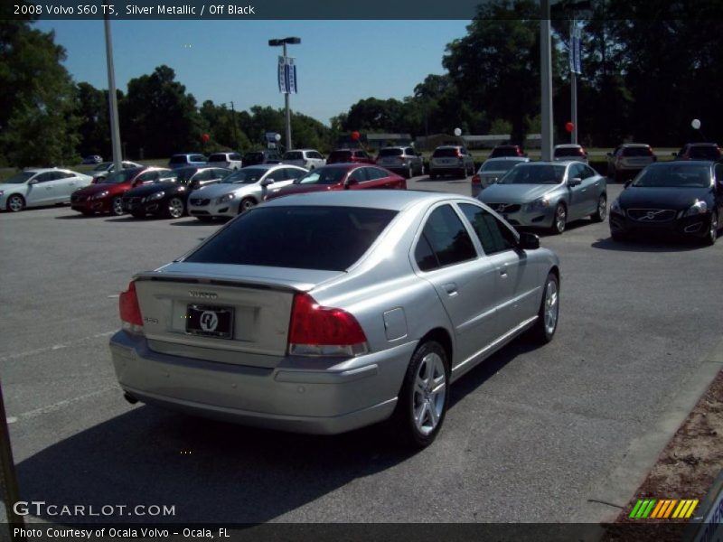 Silver Metallic / Off Black 2008 Volvo S60 T5