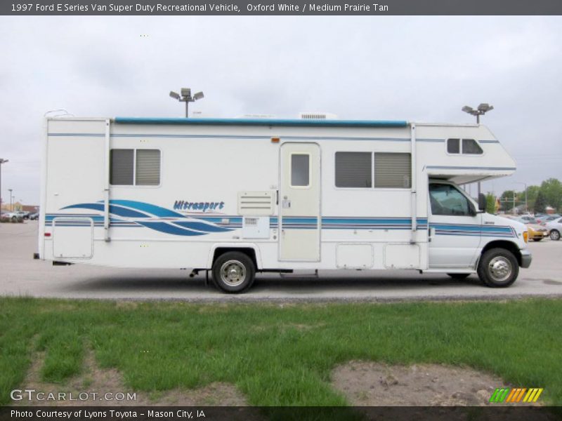 Oxford White / Medium Prairie Tan 1997 Ford E Series Van Super Duty Recreational Vehicle