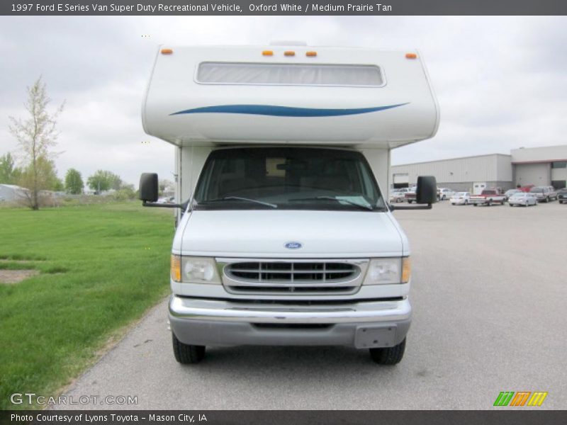 Oxford White / Medium Prairie Tan 1997 Ford E Series Van Super Duty Recreational Vehicle