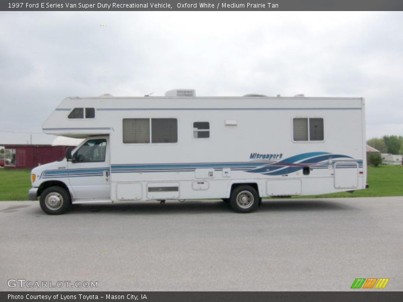 Oxford White / Medium Prairie Tan 1997 Ford E Series Van Super Duty Recreational Vehicle