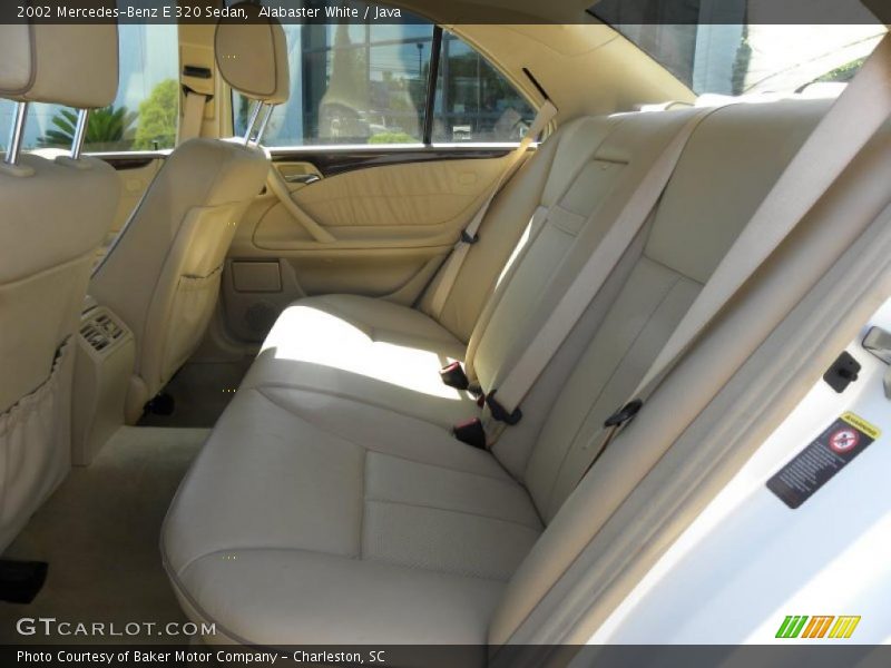 Alabaster White / Java 2002 Mercedes-Benz E 320 Sedan