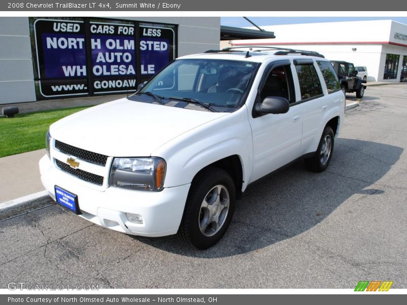 Summit White / Ebony 2008 Chevrolet TrailBlazer LT 4x4