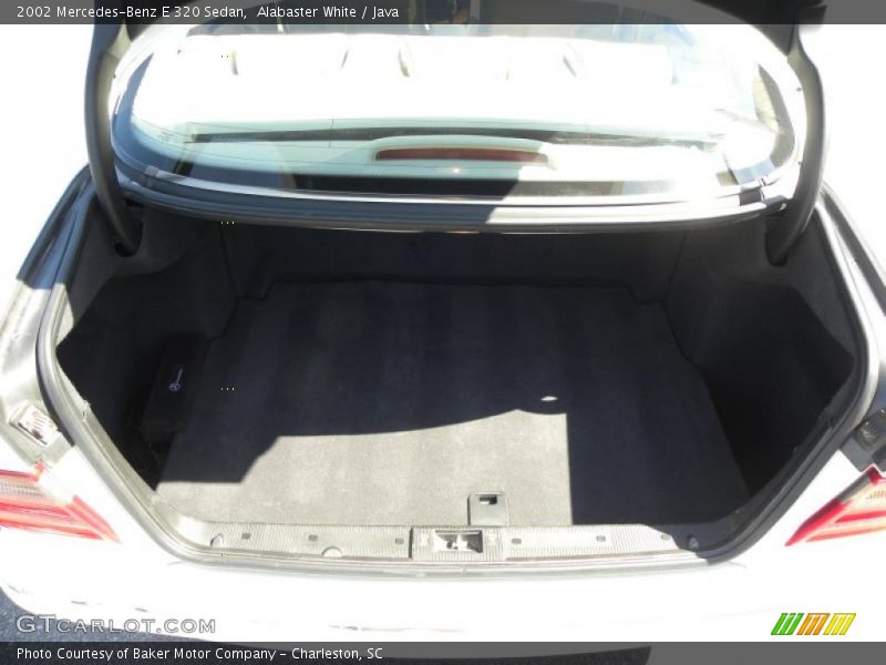 Alabaster White / Java 2002 Mercedes-Benz E 320 Sedan