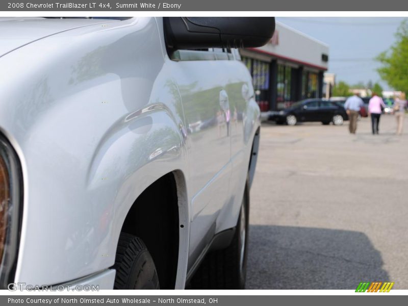 Summit White / Ebony 2008 Chevrolet TrailBlazer LT 4x4