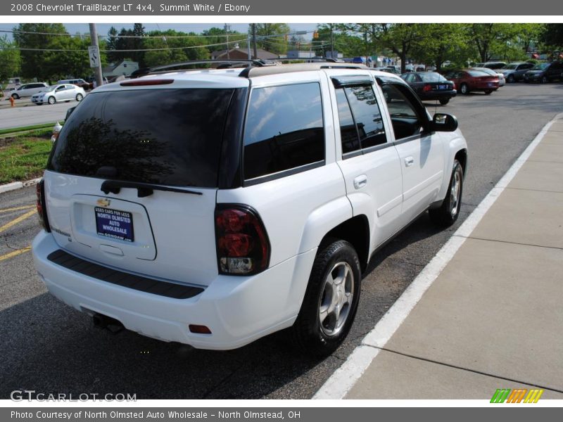 Summit White / Ebony 2008 Chevrolet TrailBlazer LT 4x4