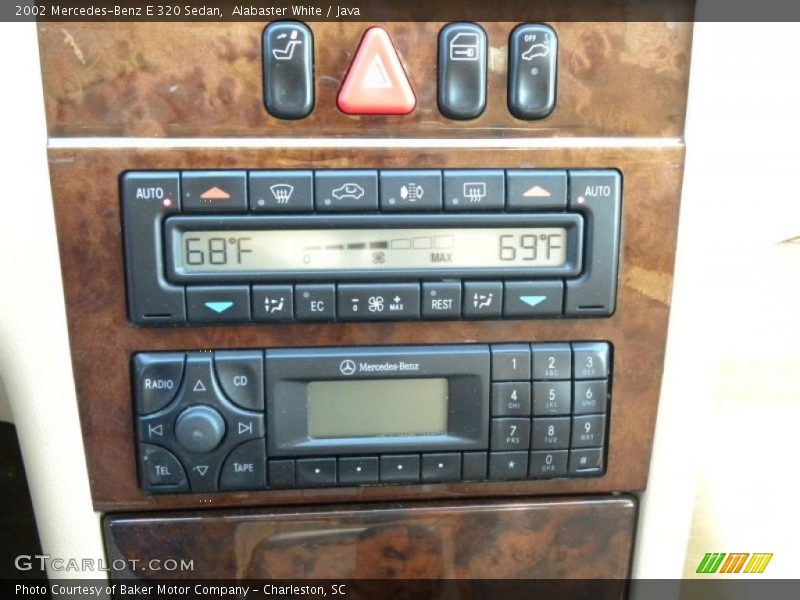 Alabaster White / Java 2002 Mercedes-Benz E 320 Sedan
