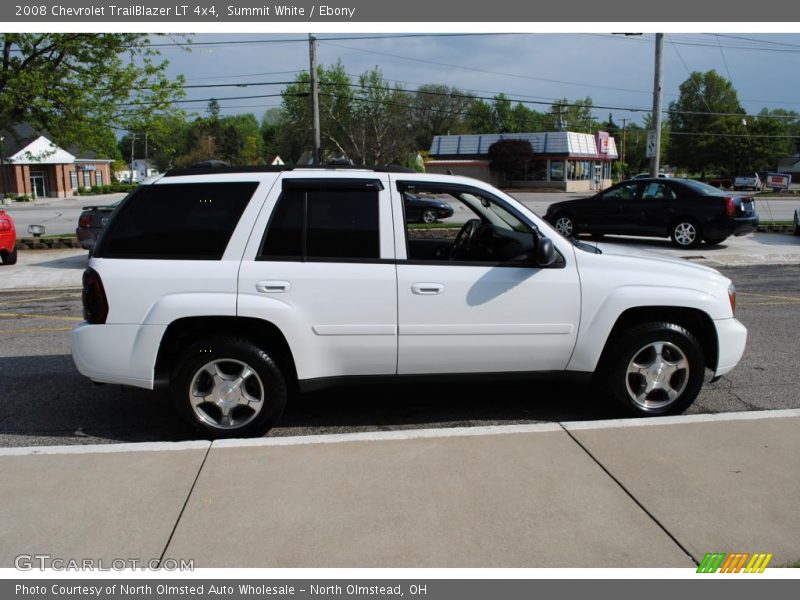 Summit White / Ebony 2008 Chevrolet TrailBlazer LT 4x4