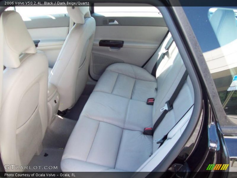Black / Dark Beige/Quartz 2006 Volvo V50 2.4i
