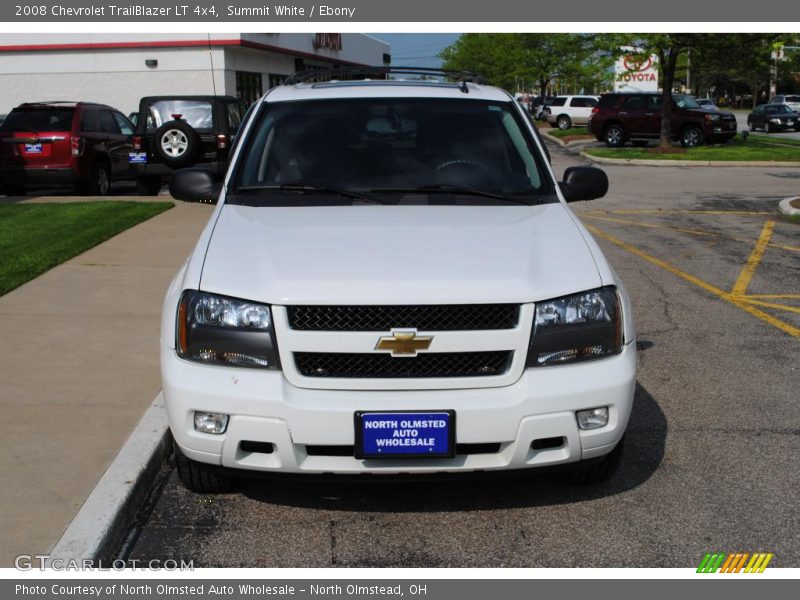 Summit White / Ebony 2008 Chevrolet TrailBlazer LT 4x4