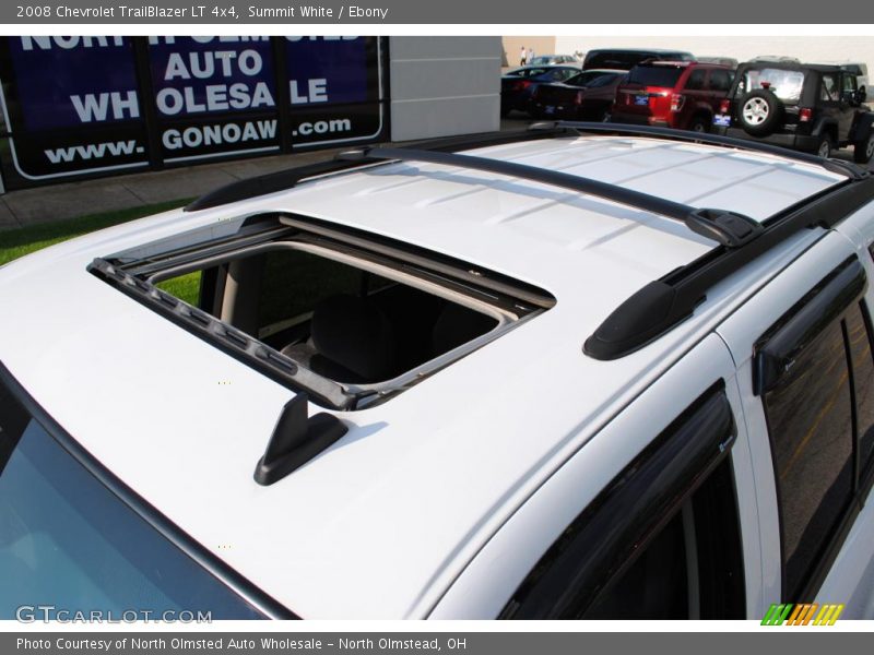 Summit White / Ebony 2008 Chevrolet TrailBlazer LT 4x4
