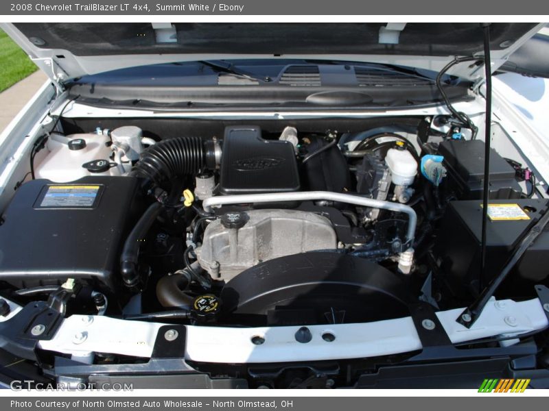 Summit White / Ebony 2008 Chevrolet TrailBlazer LT 4x4