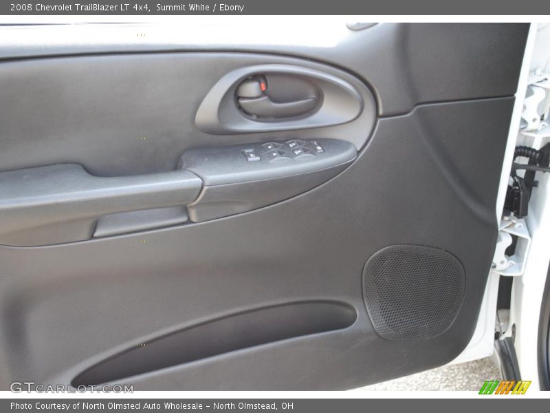 Summit White / Ebony 2008 Chevrolet TrailBlazer LT 4x4