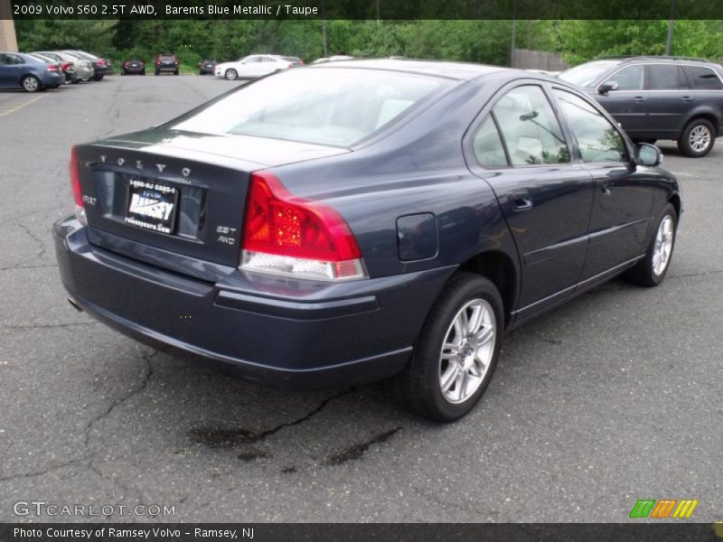 Barents Blue Metallic / Taupe 2009 Volvo S60 2.5T AWD