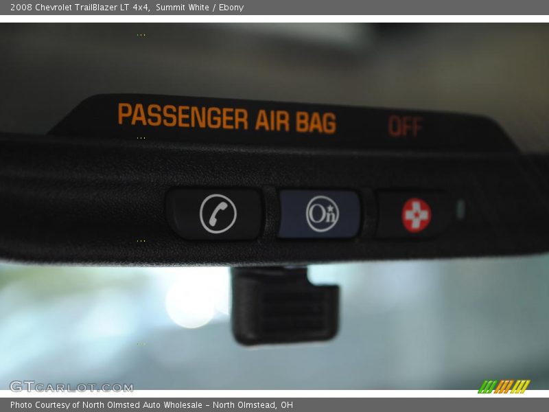 Summit White / Ebony 2008 Chevrolet TrailBlazer LT 4x4