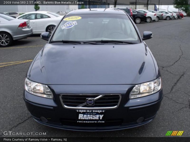 Barents Blue Metallic / Taupe 2009 Volvo S60 2.5T AWD