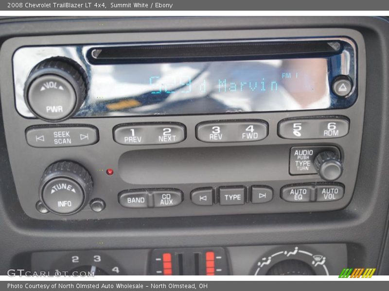 Summit White / Ebony 2008 Chevrolet TrailBlazer LT 4x4