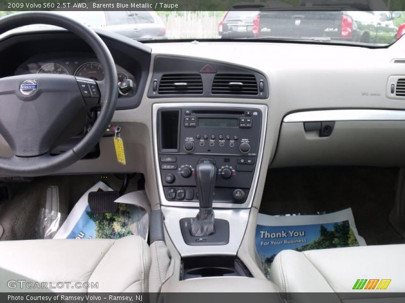Barents Blue Metallic / Taupe 2009 Volvo S60 2.5T AWD