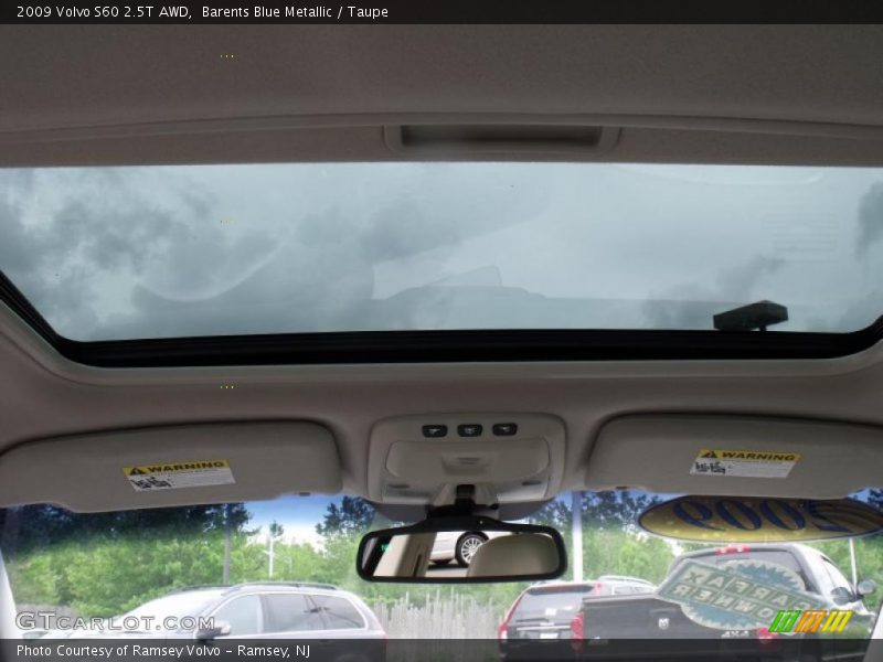Barents Blue Metallic / Taupe 2009 Volvo S60 2.5T AWD