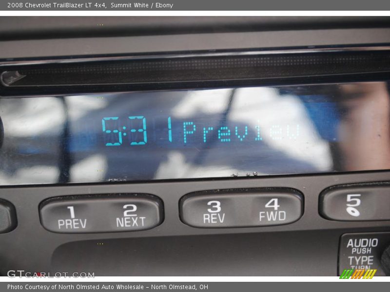 Summit White / Ebony 2008 Chevrolet TrailBlazer LT 4x4