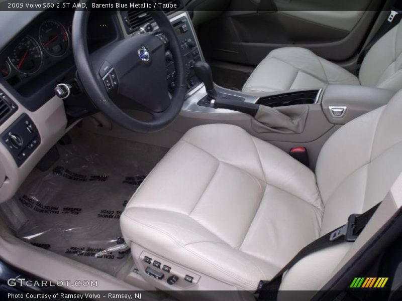 Barents Blue Metallic / Taupe 2009 Volvo S60 2.5T AWD