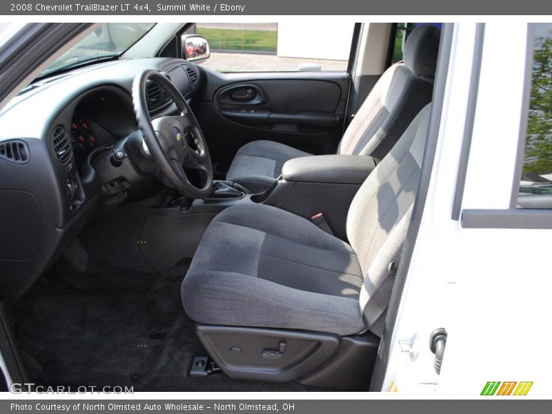 Summit White / Ebony 2008 Chevrolet TrailBlazer LT 4x4