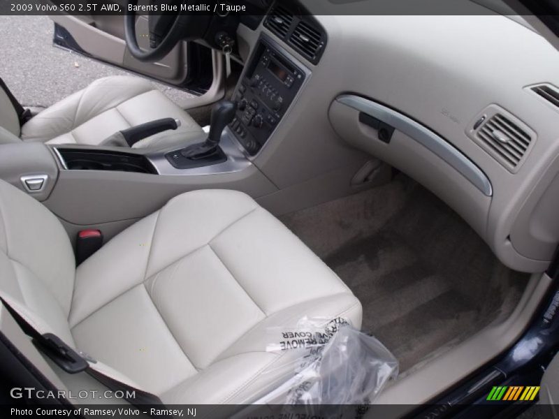 Barents Blue Metallic / Taupe 2009 Volvo S60 2.5T AWD