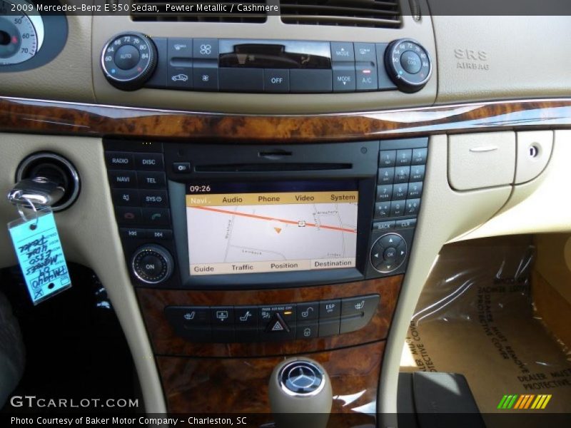 Pewter Metallic / Cashmere 2009 Mercedes-Benz E 350 Sedan