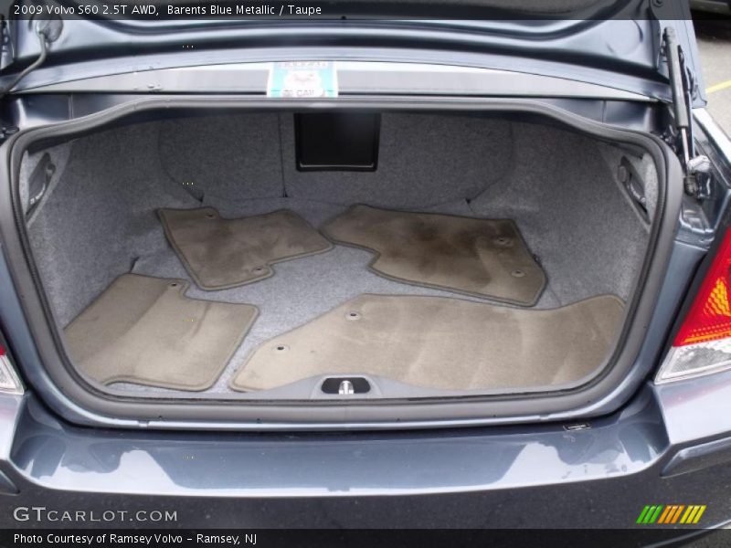 Barents Blue Metallic / Taupe 2009 Volvo S60 2.5T AWD