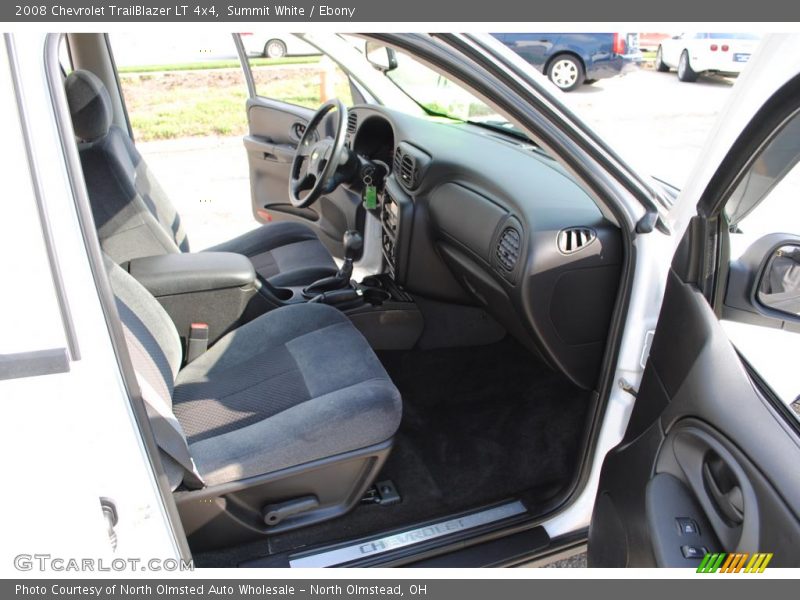 Summit White / Ebony 2008 Chevrolet TrailBlazer LT 4x4