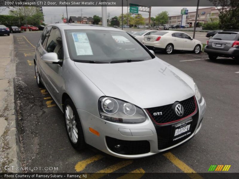 Reflex Silver Metallic / Anthracite 2007 Volkswagen GTI 2 Door