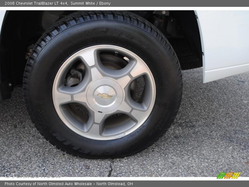 Summit White / Ebony 2008 Chevrolet TrailBlazer LT 4x4