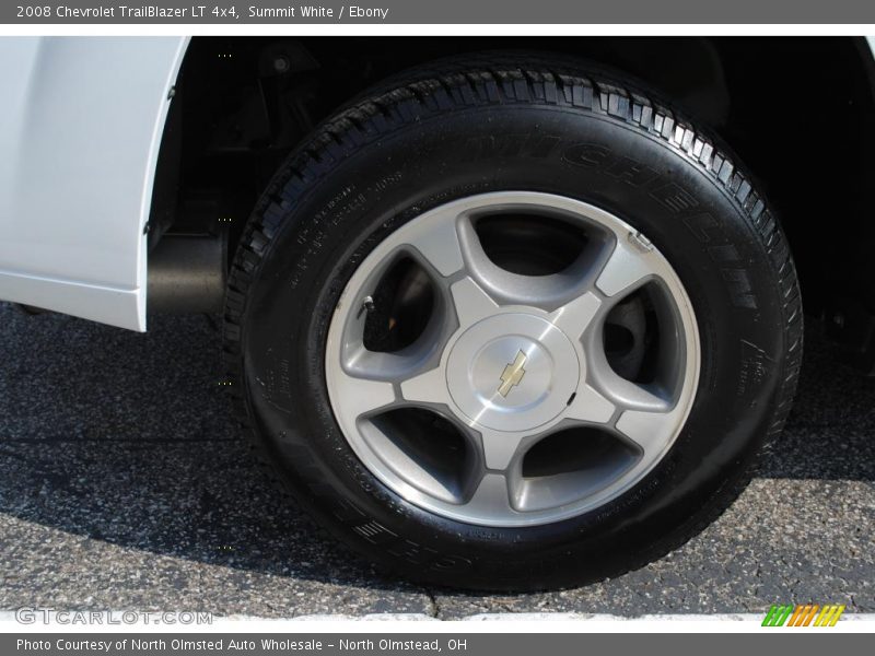 Summit White / Ebony 2008 Chevrolet TrailBlazer LT 4x4