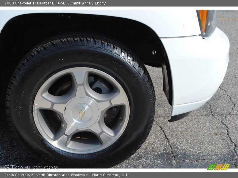 Summit White / Ebony 2008 Chevrolet TrailBlazer LT 4x4